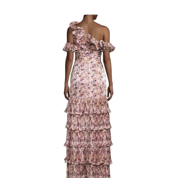 Alexis Amonda Floral Pleated Tiered Long Dress - Picture 3 of 7